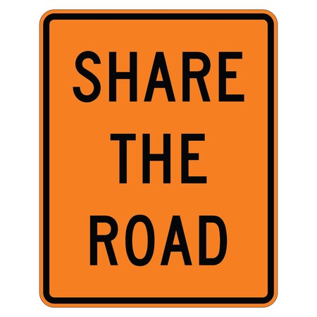 Sign Solutions Usa 24 in Height, 18 in Width, Aluminum, Vertical Rectangle DUS08HOR1824W16-1P